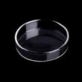 80Mm Aquarium Shrimp Feeder Dish Glass Fish Tank Feeding Bowls round Clear Dishes Tray